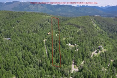The acreage borders thousands of acres of Flathead National Forest.