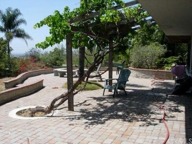 Interlocking pavers patio with panoramic view of o