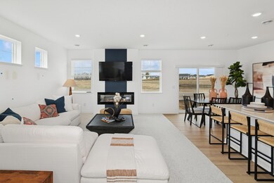 (Photo of model home)