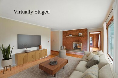Living Room--Virtually Staged