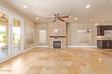Custom fireplace