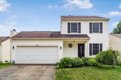 Two-car, attached garage.