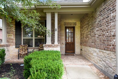 Inviting front porch