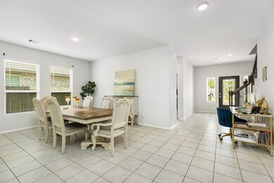 Formal dining and front foyer