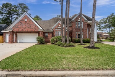 The inside of this garage is incredible!  Three car garage with openers, single bay is extended with a workbench area (or extra space for that extended cab truck) plus a window that has a pool view.  TONS of built in shelving/cabinets and a full-sized regular staircase (not a dropdown) that leads to floored attic space measuring approximately 240 sf. So much storage space in this home!