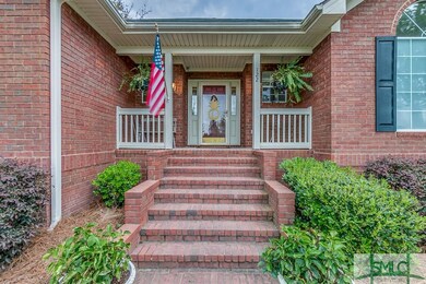 Close up front of home