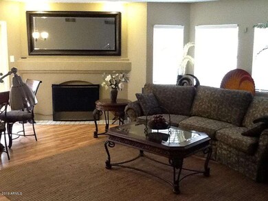 Roomy living room