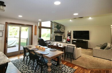 Open kitchen, dining and living room area..jpg