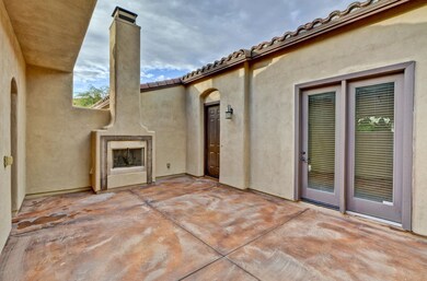 Interior Courtyard w/ Fireplace