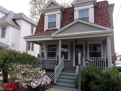 View of front of home with covered porch