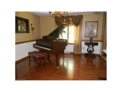 Dining room currently used as a music room feature