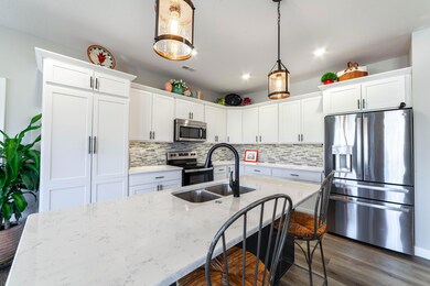 Kitchen with Hidden Walk-in Pantry