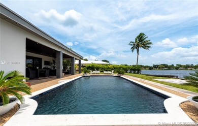 Large, heated pool
