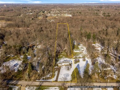 Approximate lot...just over 3 acres