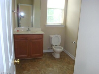 Main level half bath