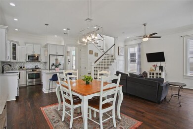 Great Room Dining, den, kitchen