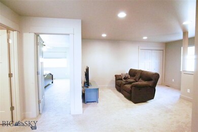 Upstairs bonus area with washer/dryer