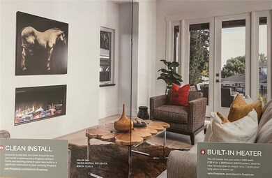 Valor GE4 Electric Fireplace- flush
