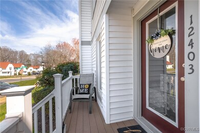 Front Entry with small sitting area