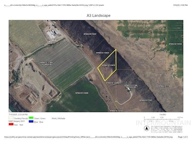 Map / location with property boundaries highlighted