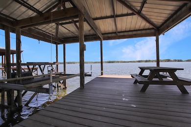 Entertaining deck with swim deck