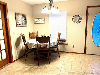 Dining room area