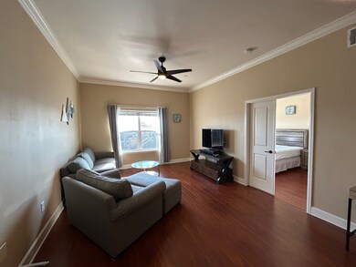 Another angle of the living room - fully furnished