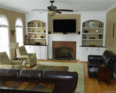Naturally Bright; Custom built-ins, Gas fireplace,