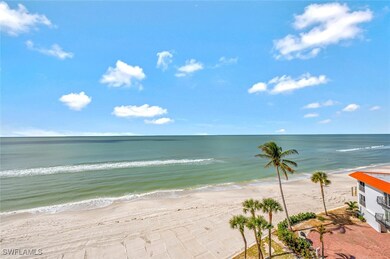 View of water feature with a view of the beach