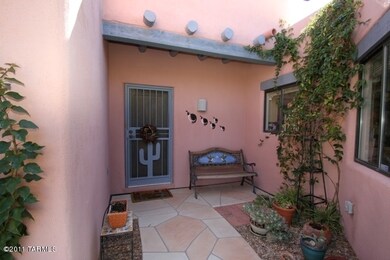 front courtyard