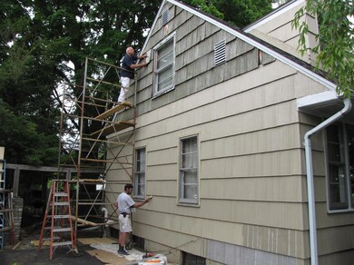 Cedar Shake Renovation & Painting