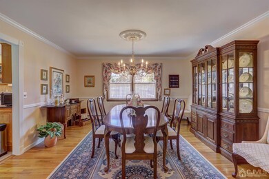 Formal dining room is 13' x 14