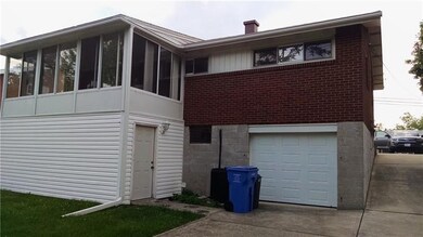 Back enclosed porch