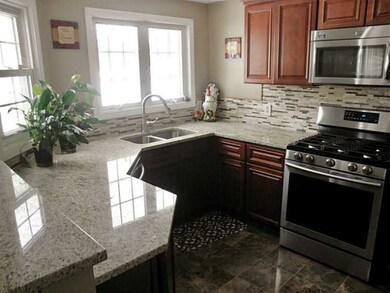 Kitchen. All new, including Marble Tile Flooring!