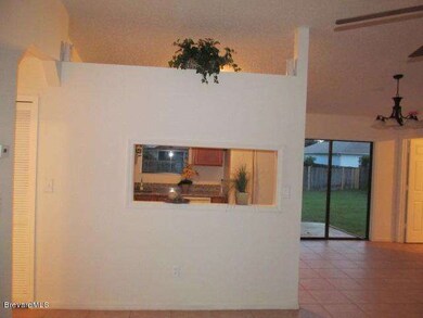 overlooking the kitchen