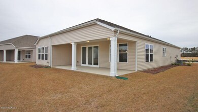 Large Covered Rear Porch