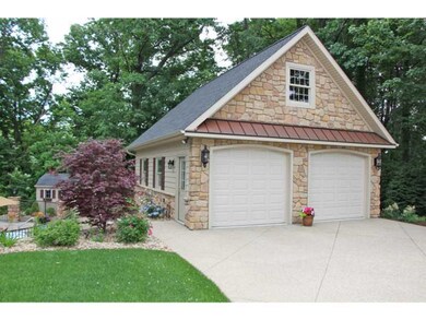 Exterior Front. Two Car Garage - Detached