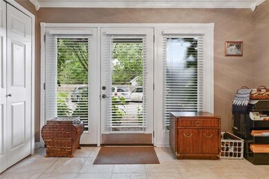 Inside view of entrance to home