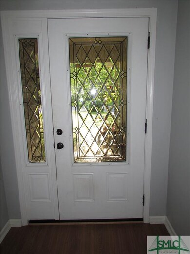 Beautiful glass front door