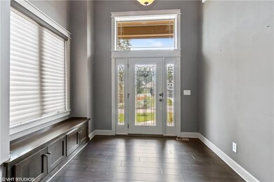 Stunning Entry and Gleaming Hardwood Floors