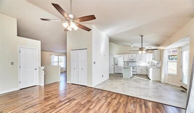 Spacious open floor plan