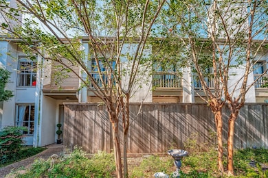 Extra large private patio with new fence