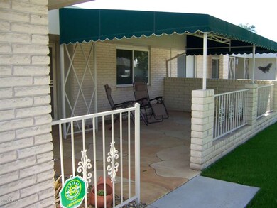 Covered Front Patio for Comfy Relaxation