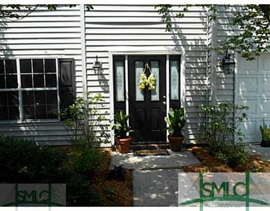 Exterior Front. Shady front entrance.