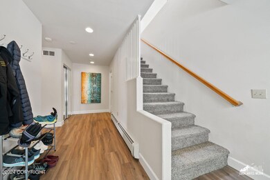 Unit A int entry and stairs