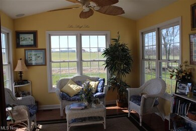 Sunroom is awesome and has tons of windows.