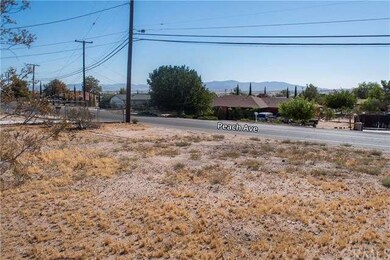NE View from lot toward Peach Ave.