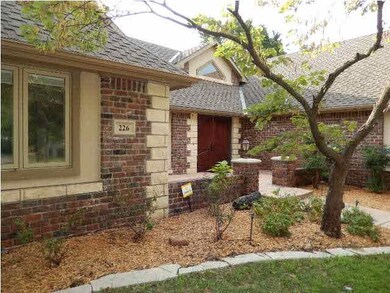 All brick and stucco.