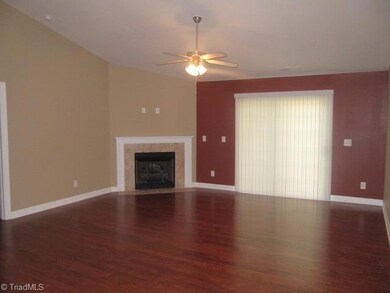 Living Room. Gas Log Fireplace