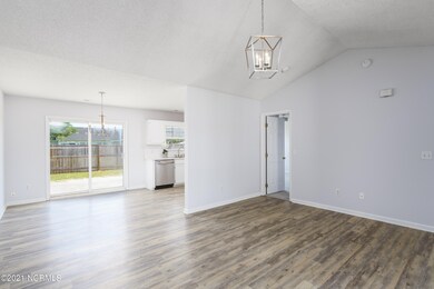 Living room looking toward the Kitchen